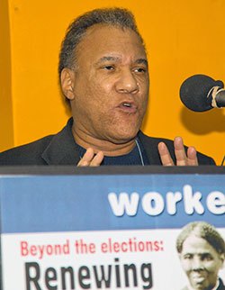LarrY Holmes of Workers World Party.