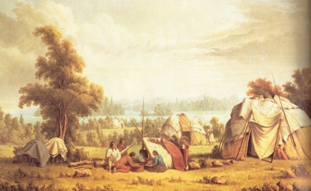 French explorers arrive at Ojibwe settlement in Sault Ste. Marie