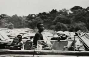 Black children enjoying Belle Isle in 1955. Photo by Robert Frank.