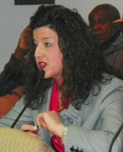 Michelle Hodgres, president Belle Isle Conservancy,