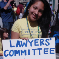 Young member of Lawyers' Committee.