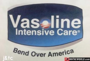 Vaseline bend over