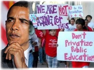Pres. Barack Obama and Education Secretary Arne Duncan favor charter schools.
