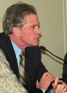 Treasurer Andy Dillon told  City Council members the state would keep paying them if they went along with the takeover.