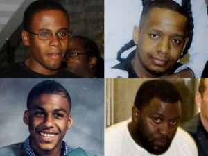 Bronx suspects: (Clockwise from top left) Laguerre Payen, James Cromitie, Onta Williams and David Williams.