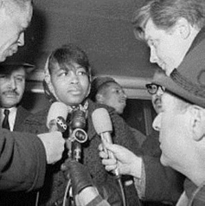 Betty Shabazz interviewed after the assassination of her husband El Hajj Malik El Shabazz (Malcolm X)  Feb. 21, 1965. 