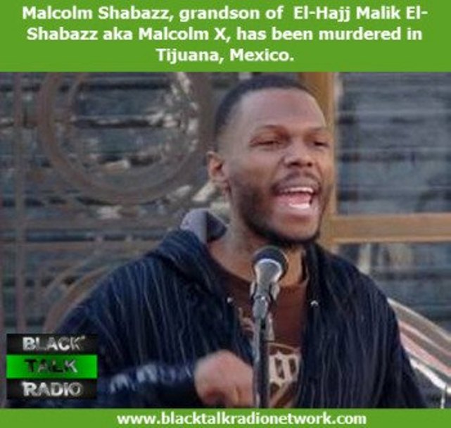 Malcolm Shabazz murder in Mexico