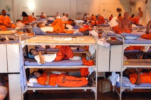 California prison accommodations recall those on slave ships.