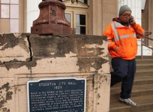 Stockton city worker leaves city hall; their pensions are in jeopardy,
