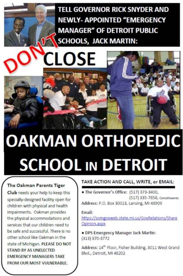 Oakman school closing
