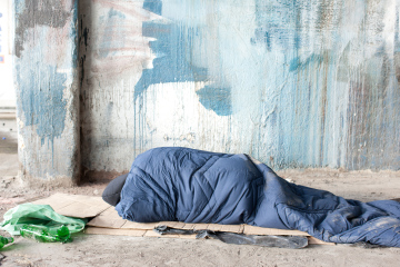 Homeless man Anywhere, USA.