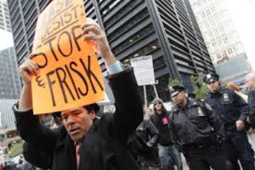 A long campaign was conducted in the streets of New York against "Stop and Frisk" before ruling was handed down.