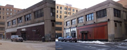 Cliff Bell's before and after renovation.