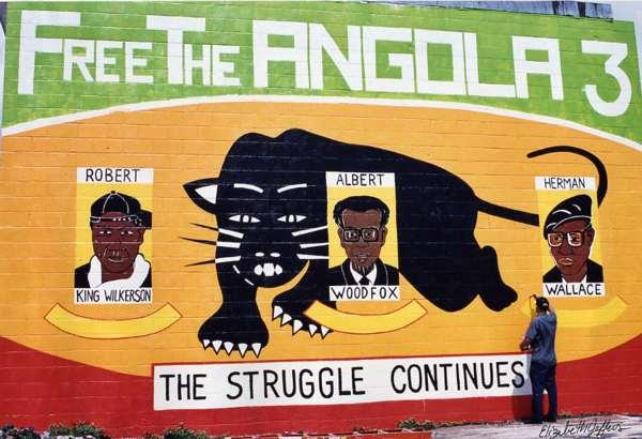Angola 3 mural