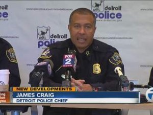 Detroit Police Chief Craig announces executive staff.