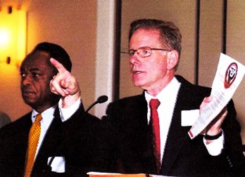 U.S. Bankruptcy Judge Steven Rhodes leads forum on EM's and Chapter 9 bankruptcy Oct. 10, 2012.