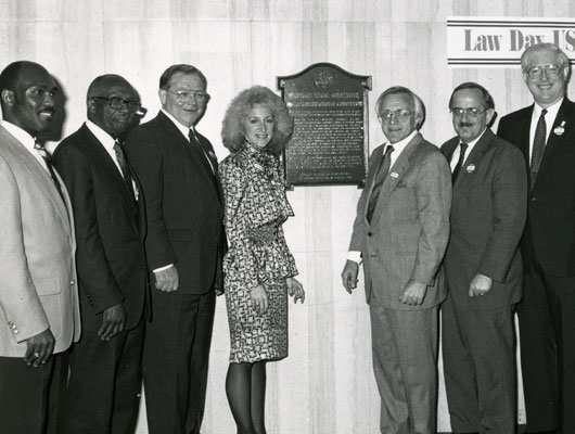 1961–1962 Constitutional Convention—The Michigan Constitution we live under today was written at the Lansing Civic Arena. The Michigan Legal Milestone plaque was first dedicated in 1989, at the Arena at the corner of Walnut and Washtenaw streets. 