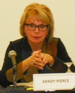 Sandra Pierce chairs Financial Advisory Board meeting Nov. 12, 2012.