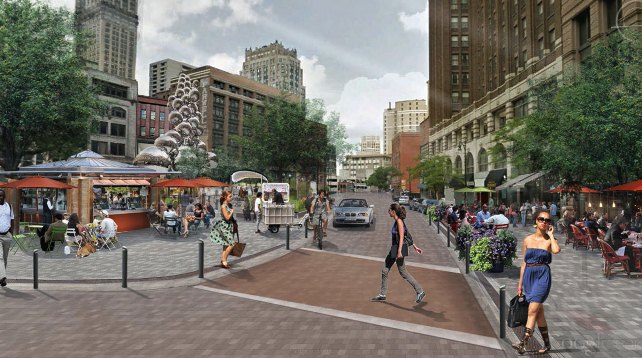Dan Gilbert's vision for Capitol Park, where Griswold Apartments are located.