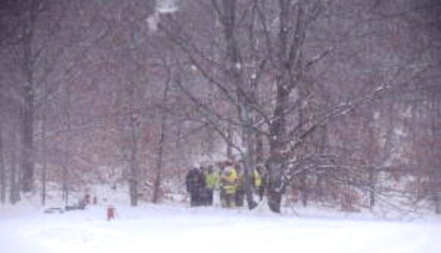 Photo of plane crash involved from another newspaper; apparently Charlevoix County News dumped story and photographer, a hazard in the free-lance journalism business.