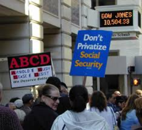 Dont privatize social security