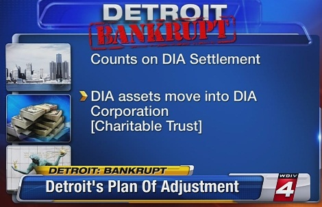 How can Detroit be bankrupt while it owns billions of dollars worth of art at the DIA?