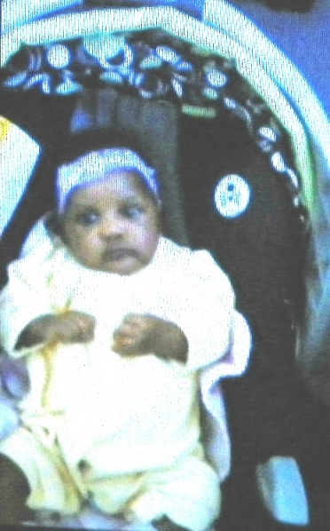 Atjamino Simmons, taken from her grandmother at two months old.