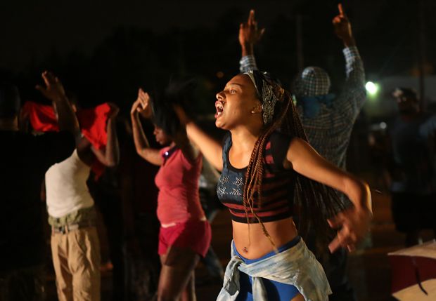 Protesters in Ferguson appear to be largely youth, mobilized into action by cold-blooded murder of Michael Brown.