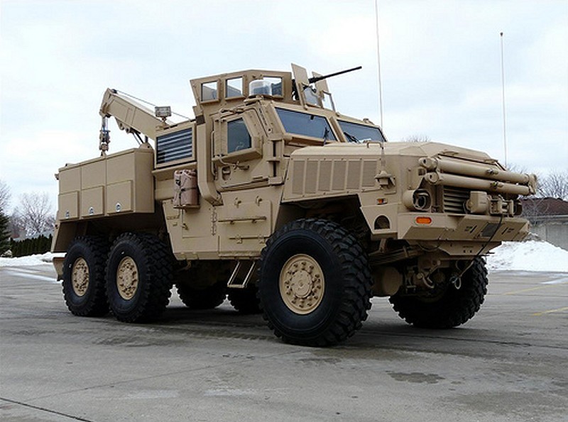 MRAP military vehicle, among thousands supplied to police forces across the U.S.