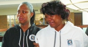 Renisha's mother Monica McBride and sister weep in joy and sorrow after preliminary exam of Theodore Wafer.