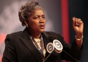 Donna Brazile, national vice-chair of the Democratic Party.