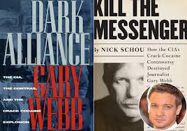 Gary Webb (in inset) exposed the CIA crack cocaine controversy in articles for the San Jose Mercury News, now owned by DFM. Webb's book "Dark Alliance" was published before his ALLEGED suicide by shooting himself TWICE in the head.