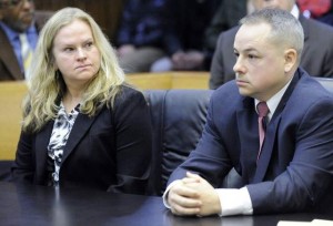 Co-defendants Allison Howard of The First 48 and Joseph Weekley.