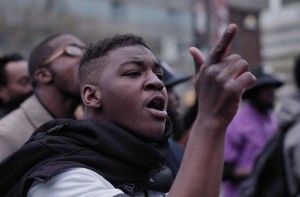 "I'm going to be violent. All of that peace, I'm done with peace. I tried to be peaceful. These are our streets not theirs. They're killing us," this 19 year-old told us. BBC photo story.