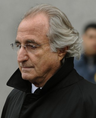 Bernard L. Madoff leaves US Federal Court January 14, 2009 after a hearing pending trial. AFP PHOTO / TIMOTHY A. CLARY/AFP/Getty Images)