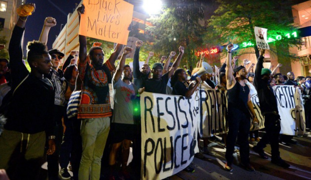 Charlotte protests continue, with plans to blockade Sunday's Panthers game.