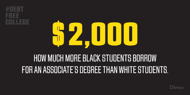 Debt free college Black students