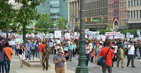 Detroiters Marching for Justice