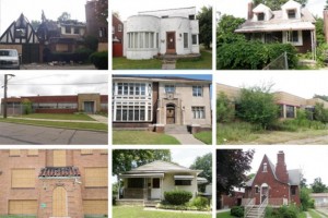 Some of 6,000 homes included in the Detroit "blight bundle" for single purchaser, likely for demolition.
