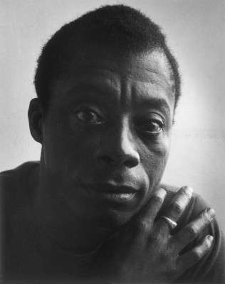 James Baldwin: "The lie of white supremacy."