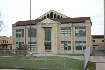 Jared Finney High School as originally built.