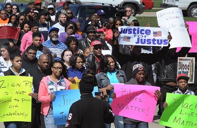 March in Zion, Illinois to demand justice for Justus Howell