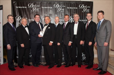 Karegnondi Water Group members get Bond Buyers' "Midwest Deal of the year award in 2014.