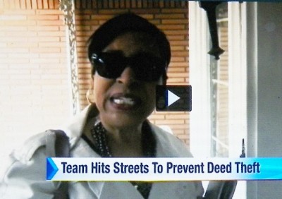 Deed Fraud Task Force Invest. Mary Jones, a 25-year police department veteran with no real estate training.