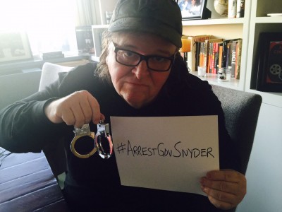 Michael Moore, filmmaker and Flint resident.