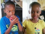 Michaelangelo and Makiah Jackson, 6 and 3