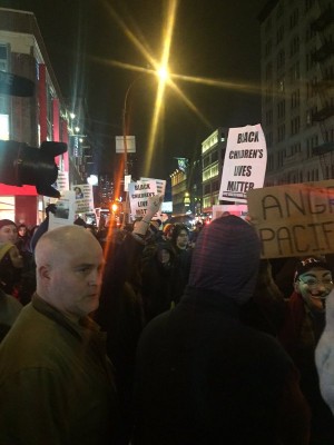 Protest over Tamir Rice grand jury decision in NYCs 