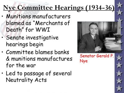 Nye Committee slide