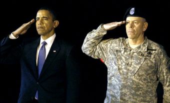 U.S. Pres. Barack Obama is Commander-in-Chief of the U.S. military and could put a stop to dozens of U.S. wars overseas anytime.
