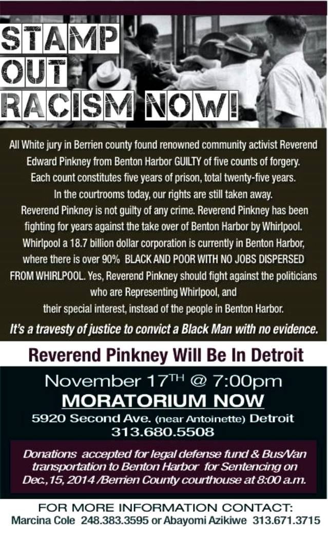 Pinkney in Detroit 11 17 14
